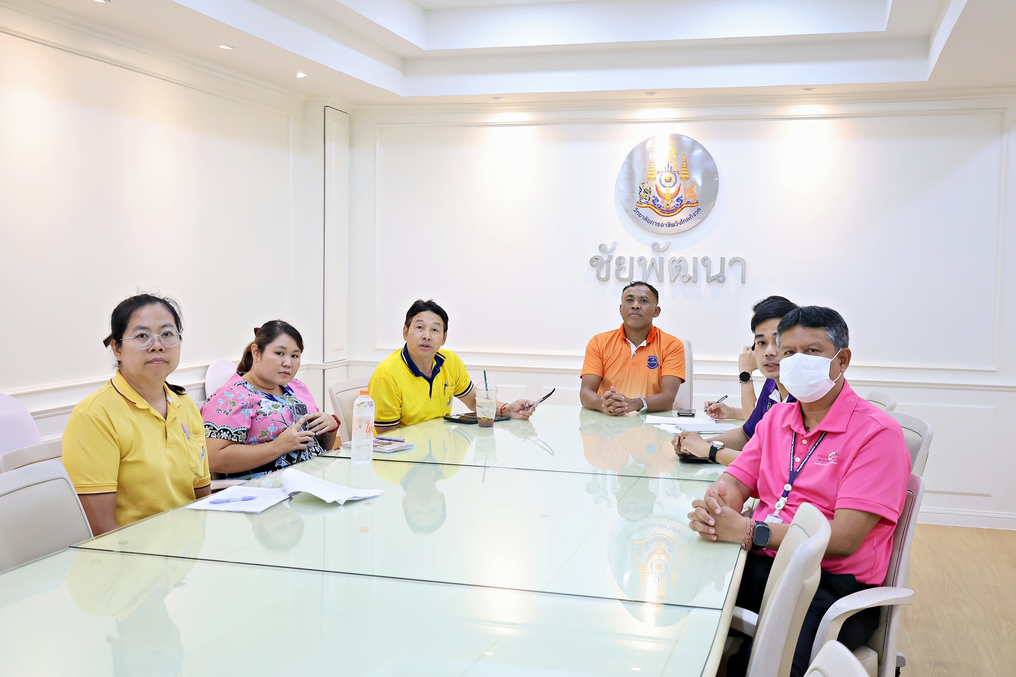 การประชุมคณะกรรมการกลั่นกรองผลประเมินประสิทธิภาพและประสิทธิผลการปฏิบัติงานของข้าราชการครู ลูกจ้างประจำ พนักงานราชการ ลูกจ้างชั่วคราว ครั้งที่ 2 ประจำปี 2568