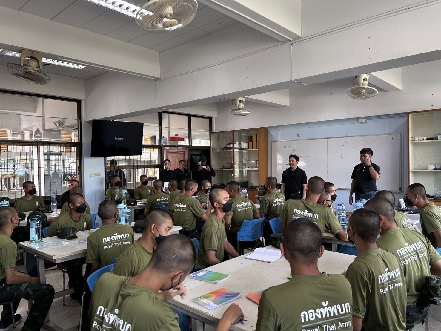 เปิดสอนหลักสูตรวิชาชีพระยะสั้นให้กับทหารใหม่ รุ่นปี 2568 ผลัดที่ 2