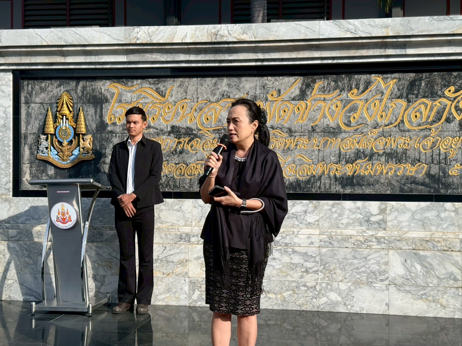 กิจกรรมหน้าเสาธงเช้าวันศุกร์ที่ 28 พฤศจิกายน 2568