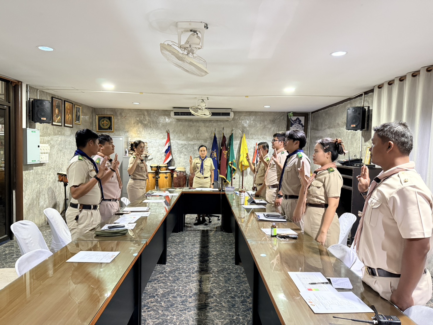 โครงการเข้าค่ายพักแรมและพิธีเข้าประจำกอง ลูกเสือวิสามัญ ประจำปีการศึกษา 2568 (รุ่นที่2)