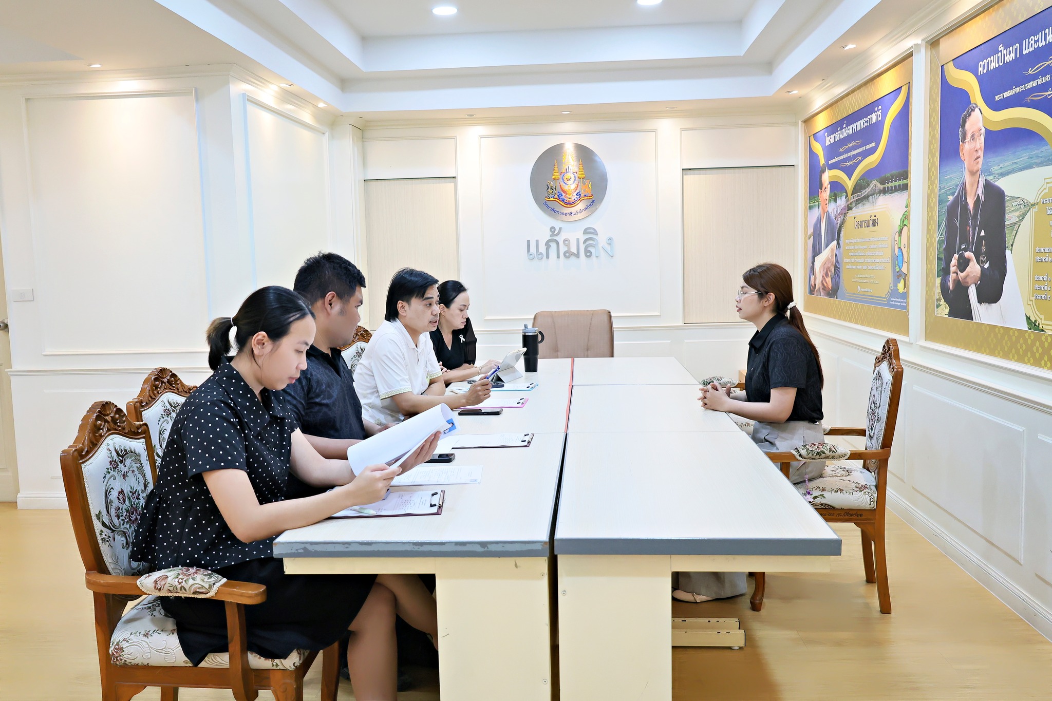 การพิจารณาสอบสัมภาษณ์ ภาค ค ของผู้ผ่านการสอบคัดเลือก ภาค ก และ ภาค ข เพื่อบรรจุเป็นลูกจ้างชั่วคราว ตำแหน่งเจ้าหน้าที่งานพัสดุ จำนวน 1 อัตรา