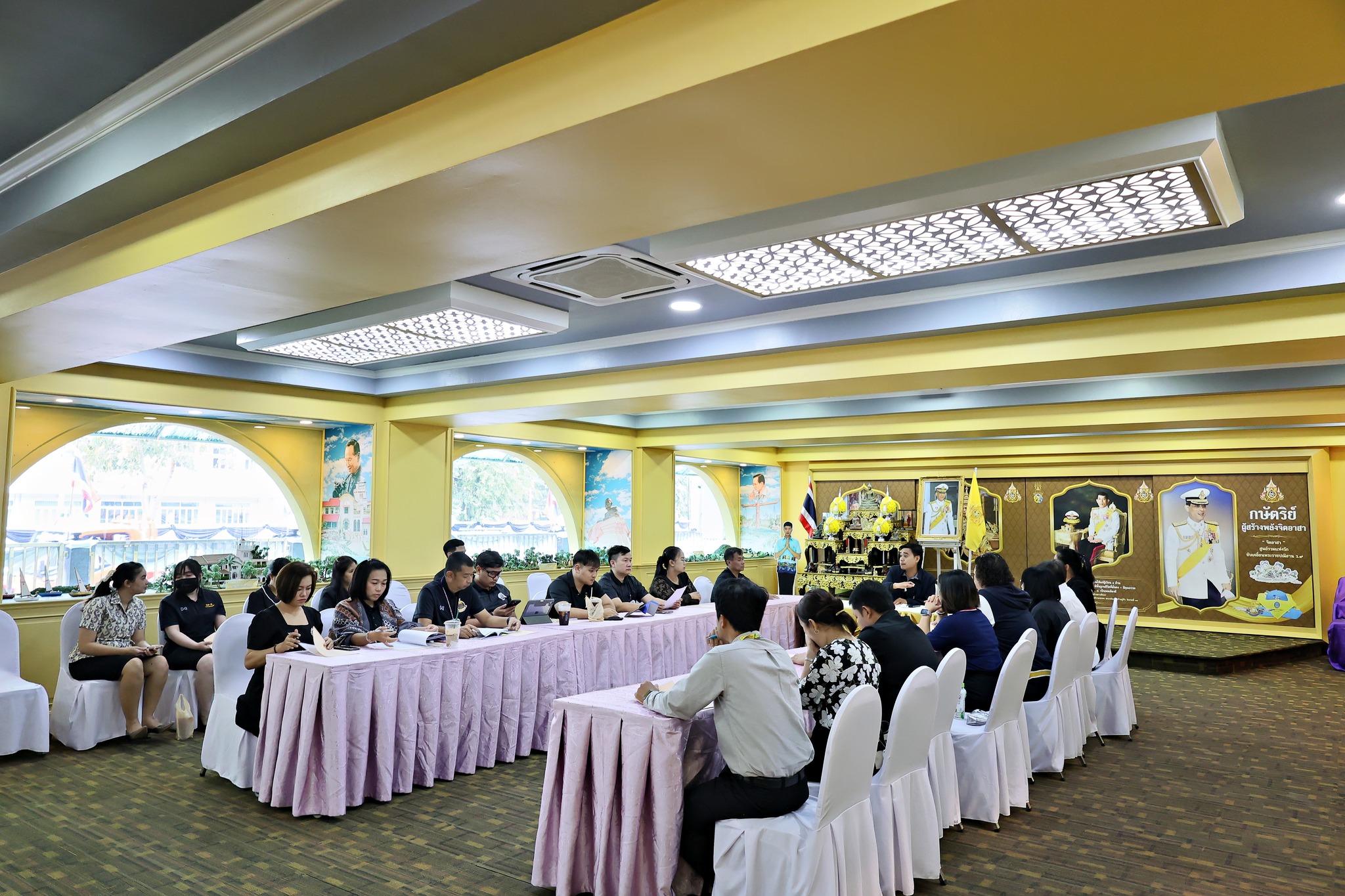 การประชุมเตรียมความพร้อมการรับรายงานตัว และ ขึ้นทะเบียนนักเรียน นักศึกษา(รอบโควต้า) ปวช. และ ปวส. ประจำปีการศึกษา 2569