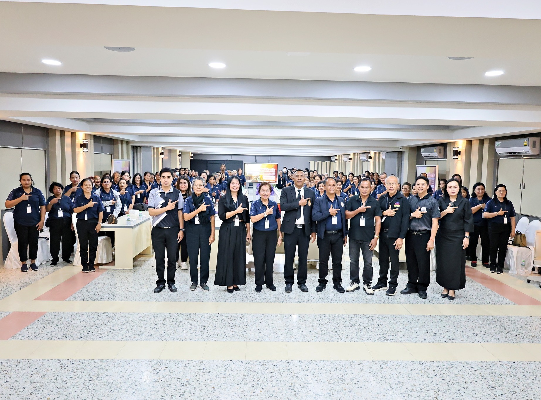 ต้อนรับคณะศึกษาดูงานจากสำนักงานเทศบาลตำบลเขาเจียก จังหวัดพัทลุง