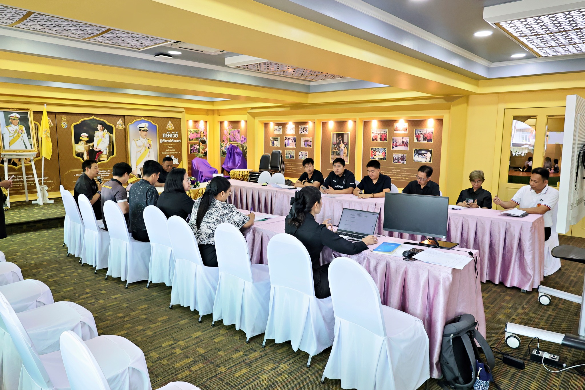 การจัดการประชุมหัวหน้าแผนกวิชา