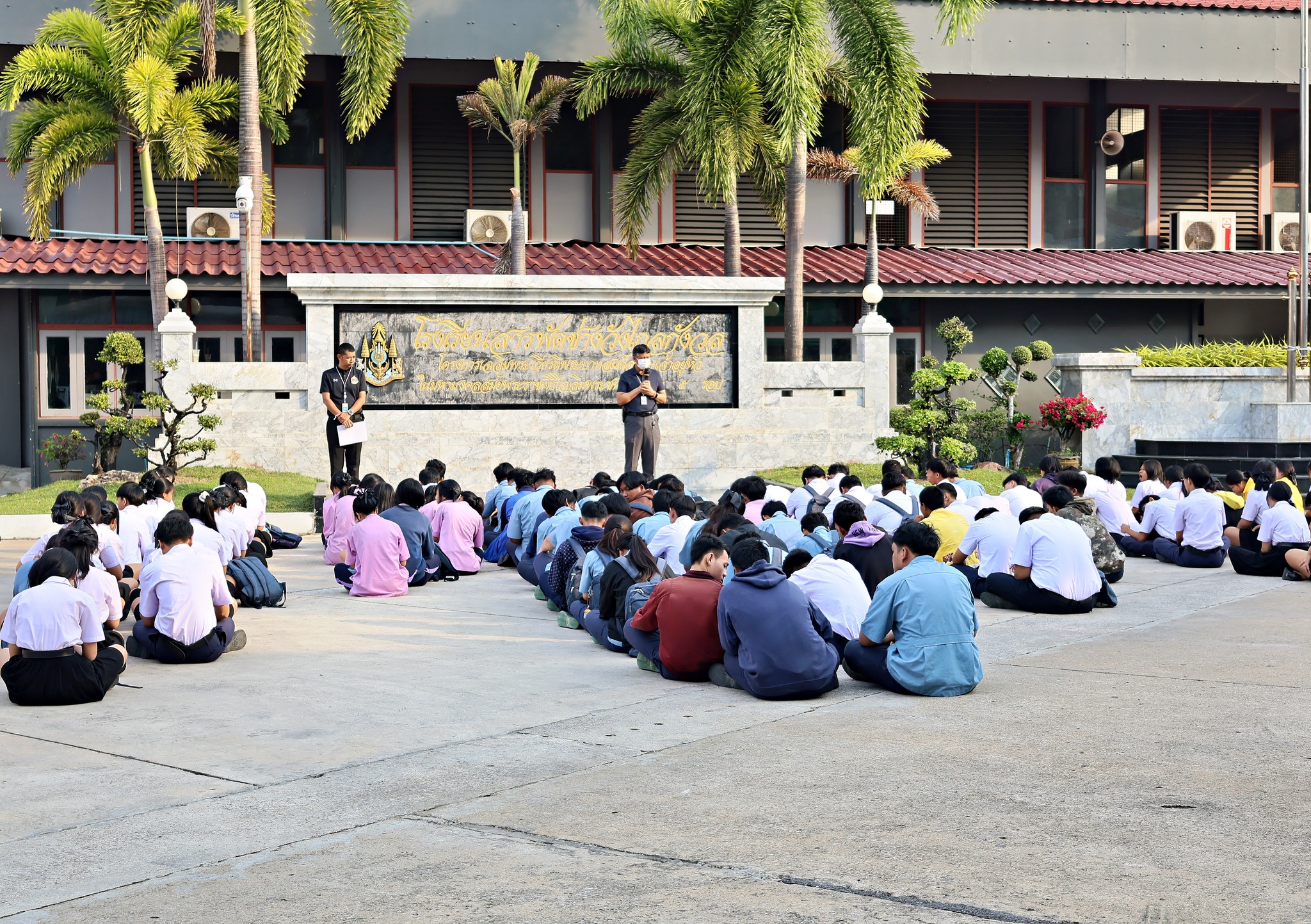 กิจกรรมหน้าเสาธงเช้าวันศุกร์ที่ 20 กุมภาพันธ์ 2569