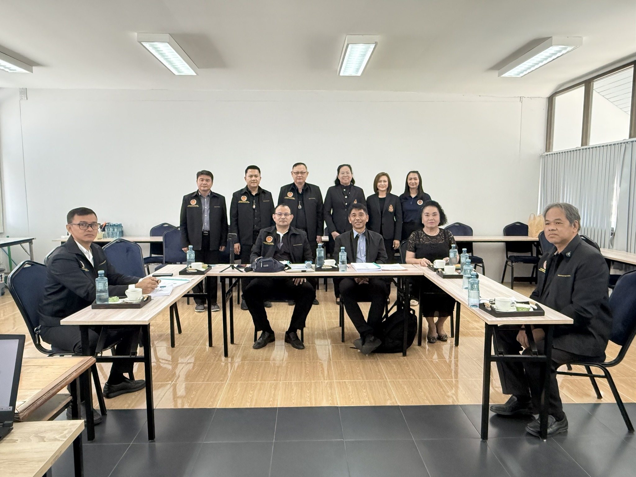 เข้านิเทศอาจารย์ผู้สอนระดับปริญญาตรี สาขาเทคโนโลยียานยนต์ และสาขาเทคโนโลยีการผลิต พร้อมทั้งเยี่ยมชมการสอบในกลุ่มรายวิชาโครงการ