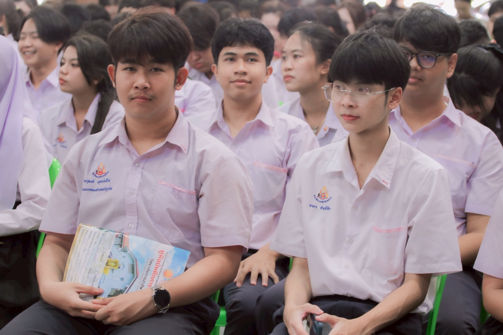 ปฐมนิเทศเตรียมความพร้อมผู้เรียนก่อนการฝึกอาชีพในสถานประกอบการ” สำหรับนักเรียนระดับประกาศนียบัตรวิชาชีพ (ปวช.)